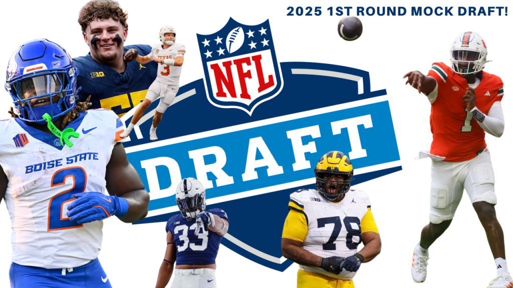 2025 NFL Mock Draft - Brad's January 2025 Update! - NFL Draft Countdown