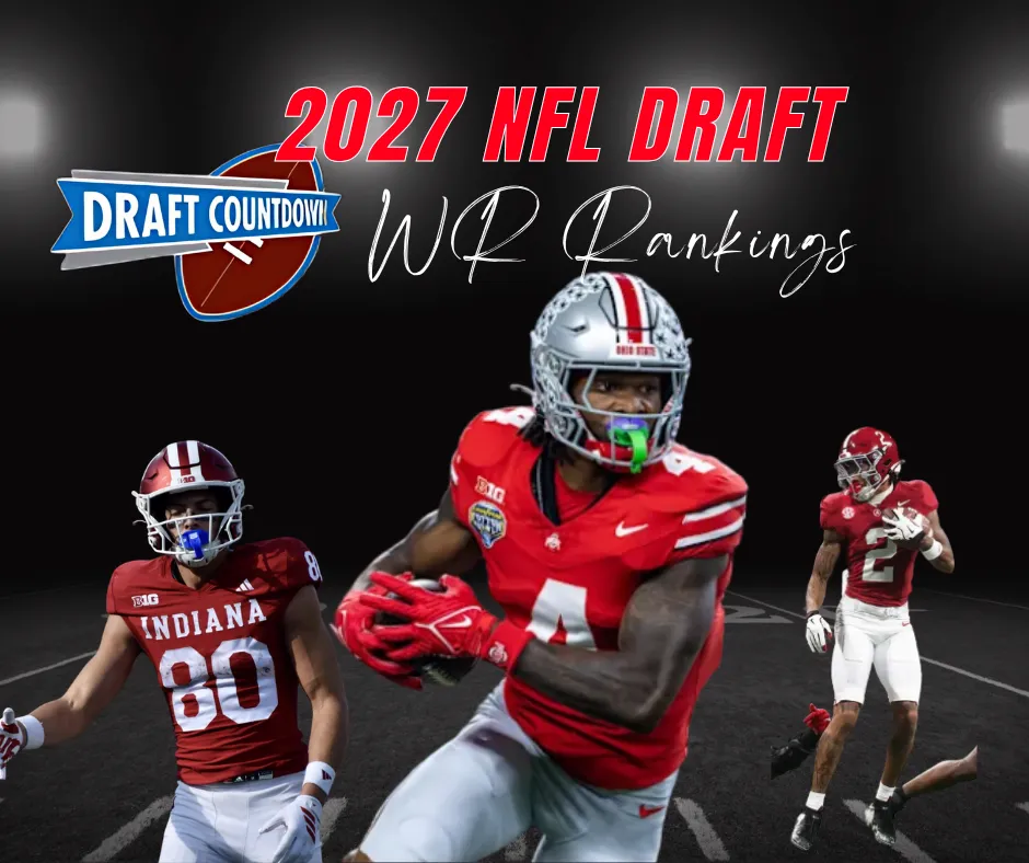 2027 NFL Draft WR Rankings